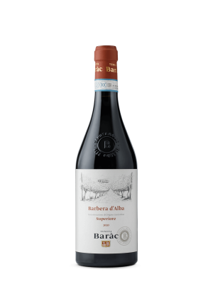 Fles Barbera d’Alba Superiore van Tenuta Baràc – biologische rode wijn uit Piemonte