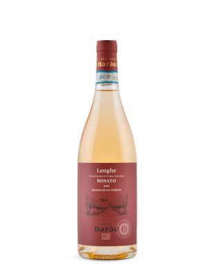 Fles Langhe Rosato Tenuta Baràc – Italiaanse roséwijn van Nebbiolo