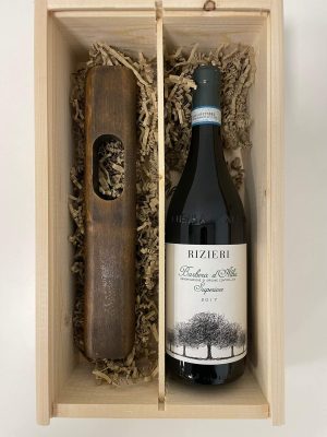 Geschenk Barbera d’Alba Superiore (incl. wijnkist en wijnhouder)