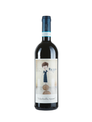Fles La Dama Ripensia Valpolicella Ripasso Classico Superiore DOC Bio rode wijn